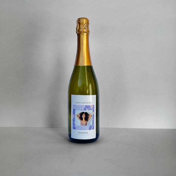 sparkling custom wine labels